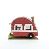 Retro Camper Birdhouse - Vintage-Style Birdhouse for Garden Decor