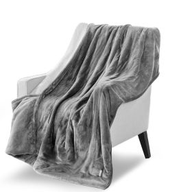 Electric Heated Queen Size Fleece Blanket