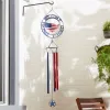 Patriotic Welcome Weathervane Wind Chime