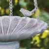 Stone Gardens Two-Tier Hanging Bird Feeder or Bird Bath