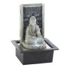 Buddha Cascading Tabletop Fountain - Serene Indoor Water Feature
