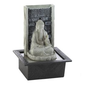 Buddha Cascading Tabletop Fountain - Serene Indoor Water Feature