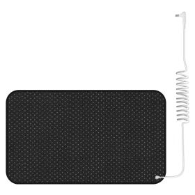 Grounding Mat For Desk with 15FT Grounding Cord For Sleep, Energy, Pain Relief. Indoor Conductive Grounding Mat (Option: Small)g_GPCT51)
